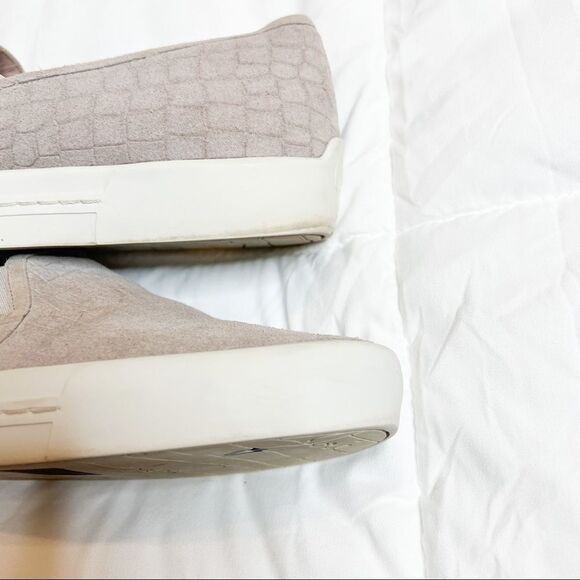Joie Huxley Crocodile Suede Slip On Sneaker - Picture 6 of 13
